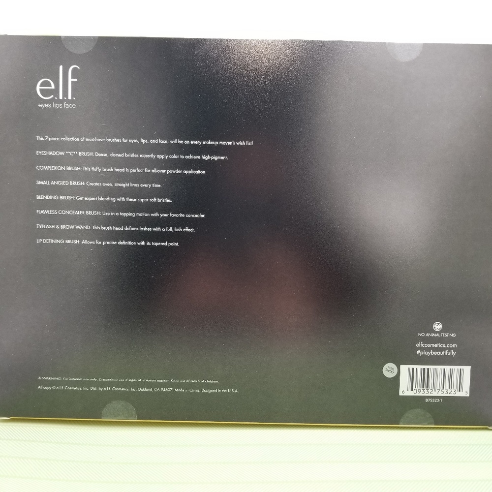 E.L.F. 7 pc Holiday Brush Set - Picture 6 of 6